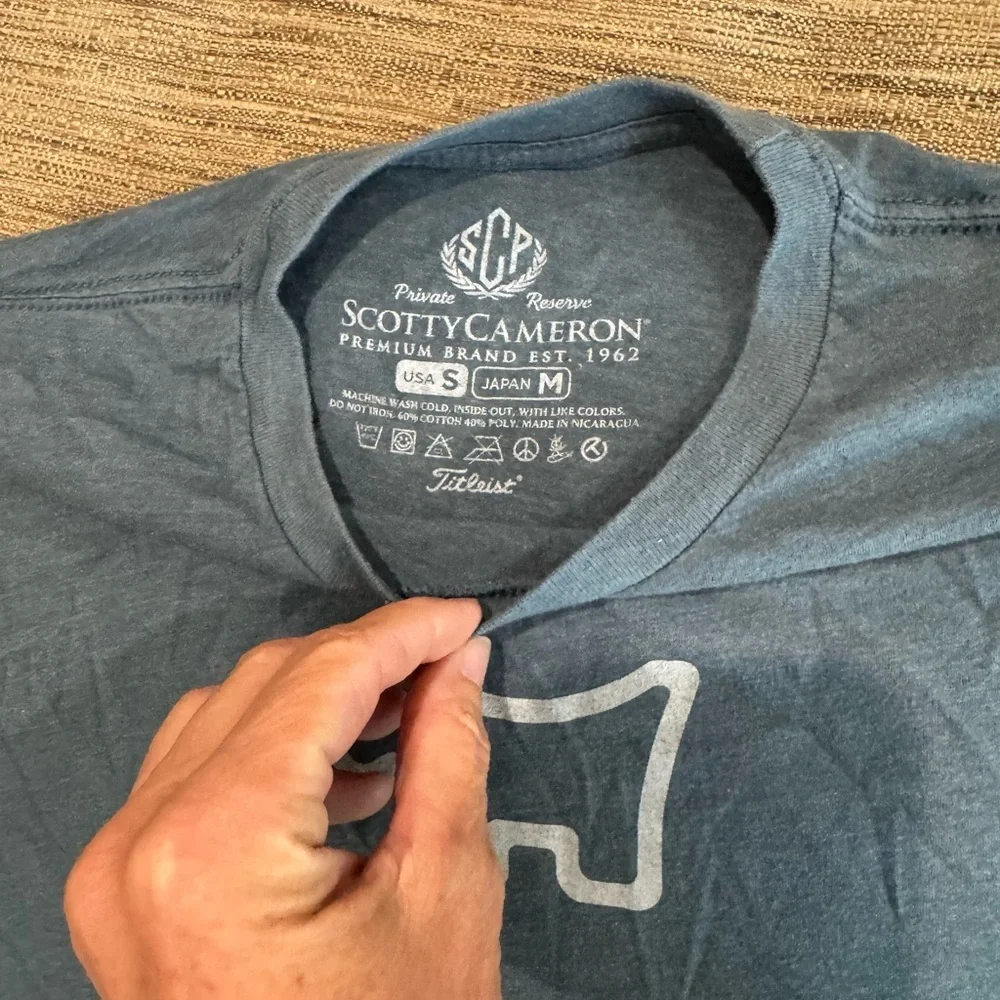 Scotty Cameron Blue Short Sleeve Tee - Picture 2 of 4